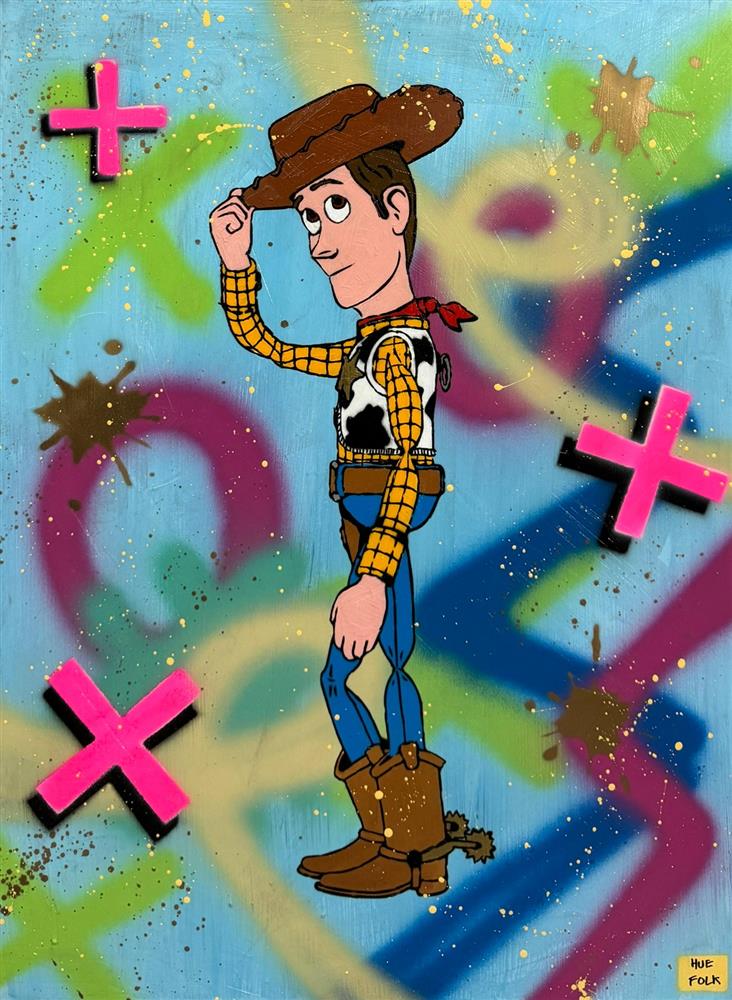 Hue Folk | Woody | Original British Art - EB London