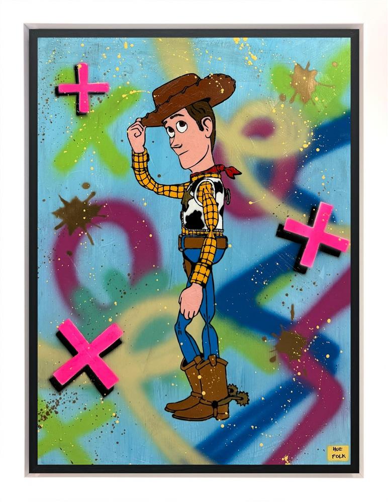 Hue Folk | Woody | Original British Art - EB London