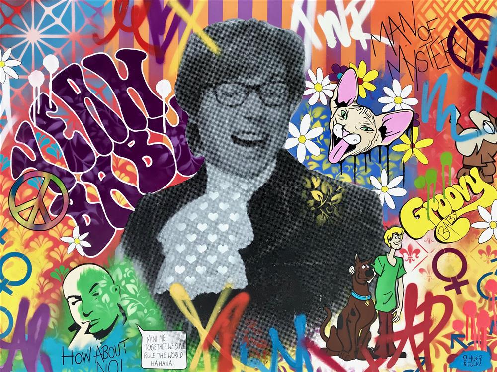 Hue Folk | Yeah Baby | Original British Art - EB London