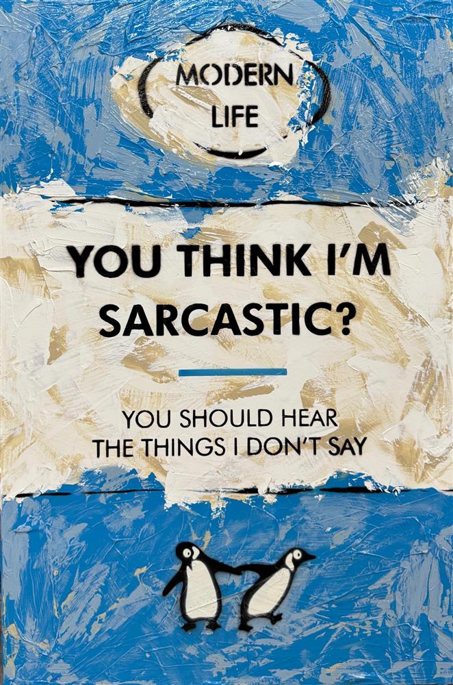 Hue Folk | You Should Hear The Things I Don't Say | Original British Art - EB London