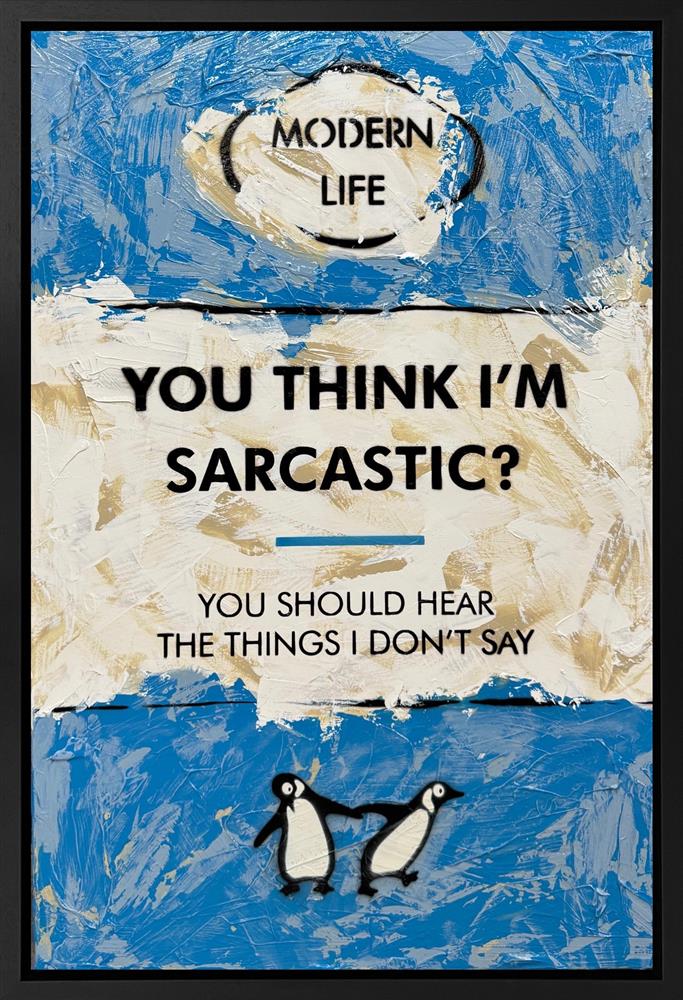 Hue Folk | You Should Hear The Things I Don't Say | Original British Art - EB London