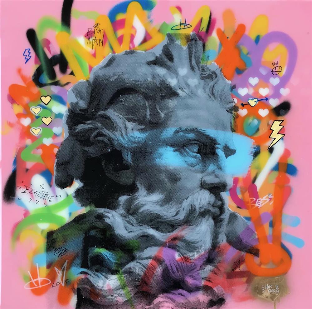 Hue Folk | Zeus 4 Mini | Original British Art - EB London