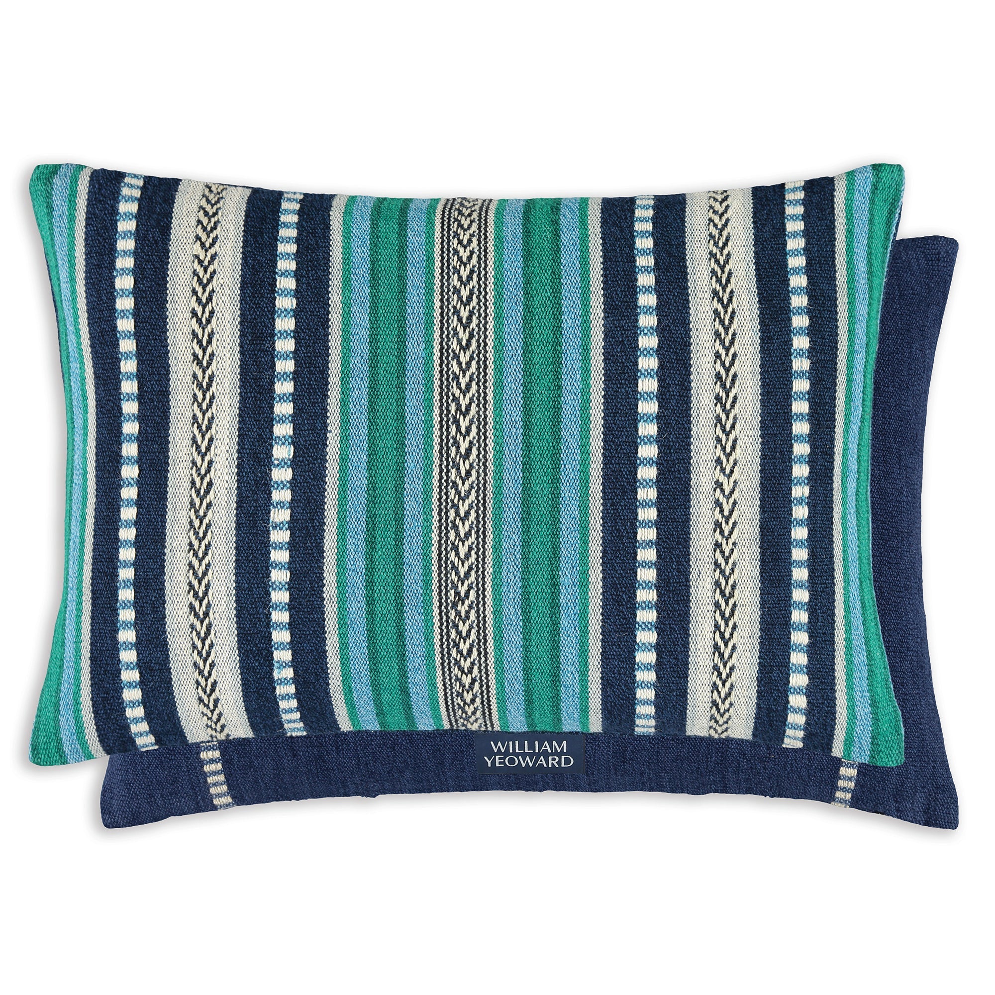 William Yeoward Indus - Peacock 60x40 Cushion luxury cushion - EB London product image 1