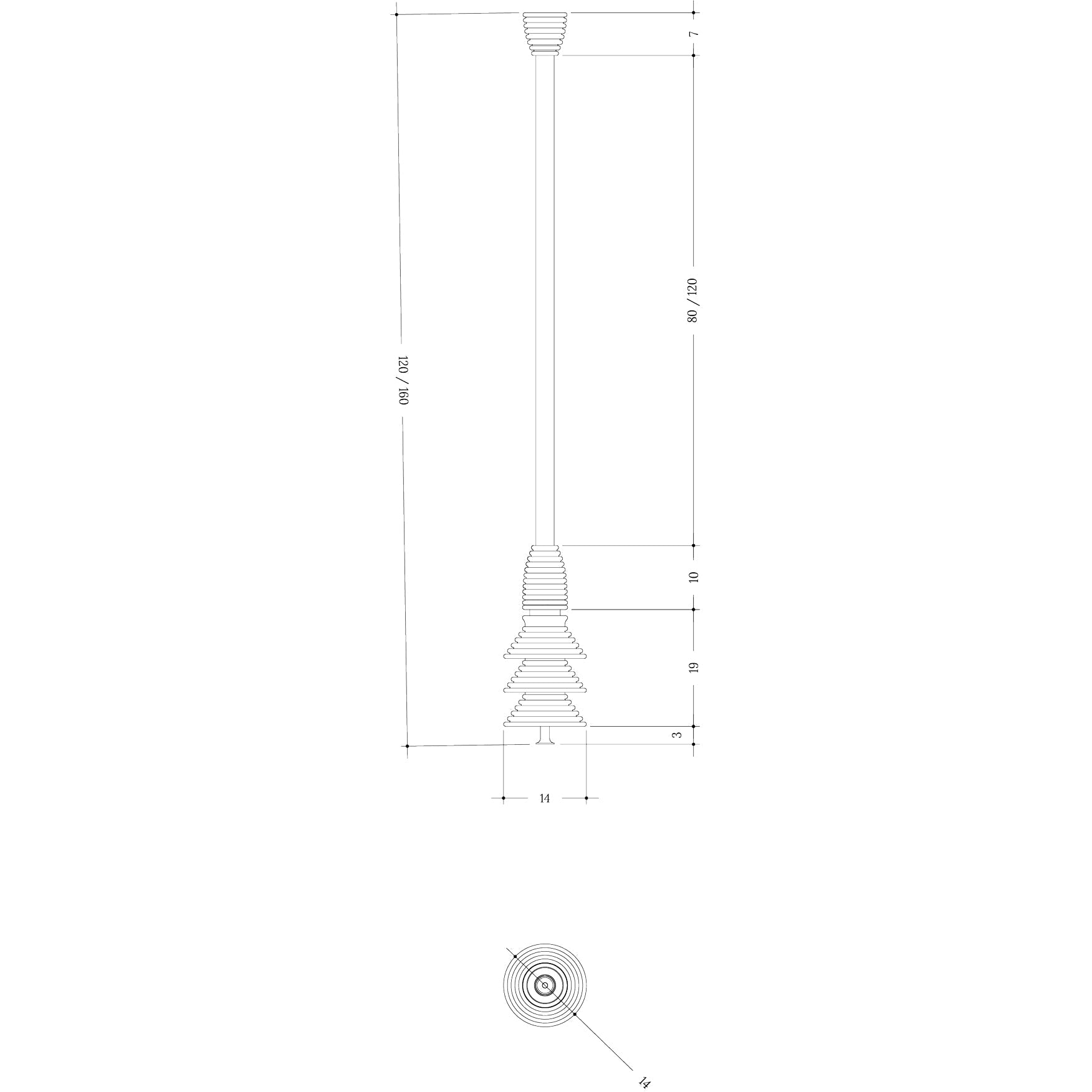 Insulator Pendant 3A by Novocastrian - EB London