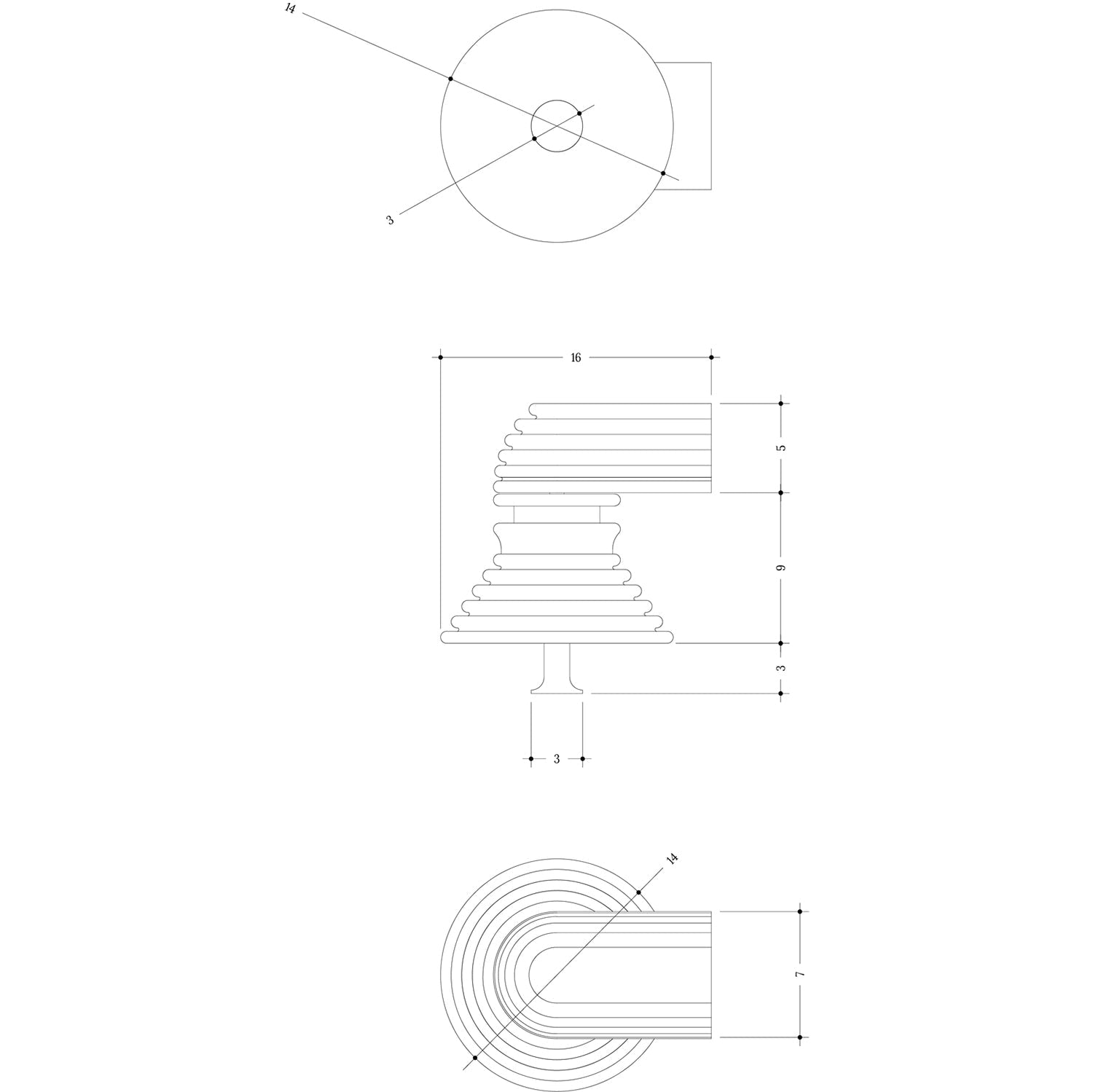 Insulator Sconce A by Novocastrian - EB London