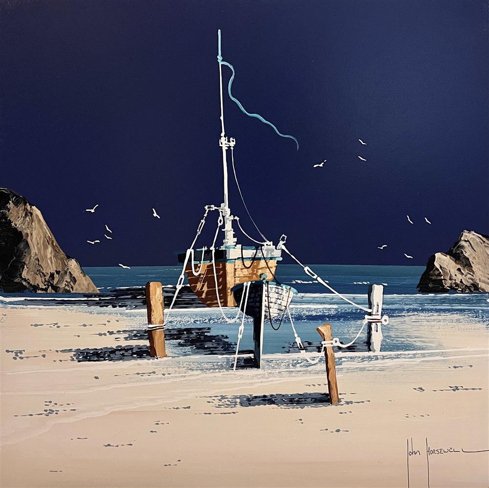 John Horsewell | Brownstone | Original British Art - EB London
