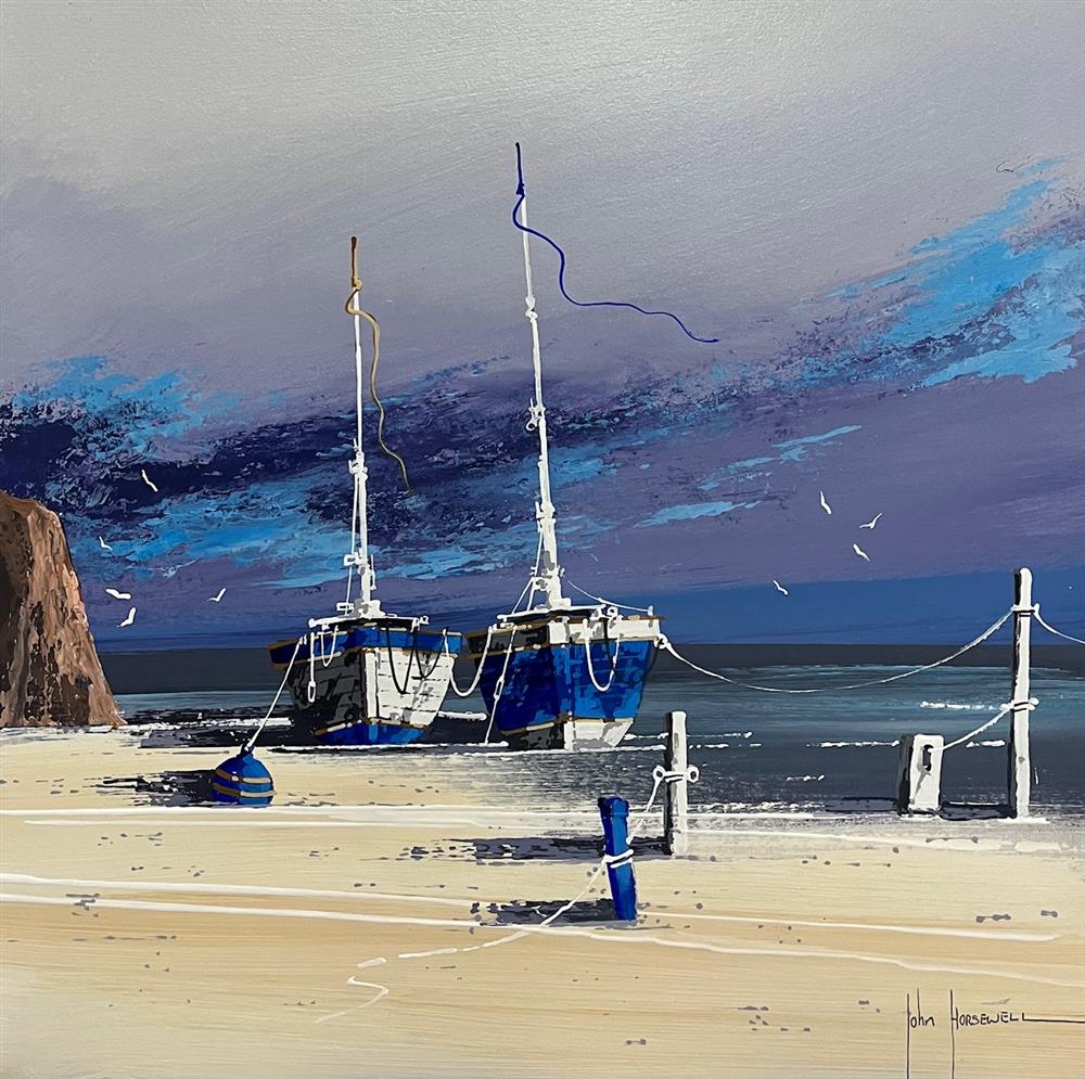 John Horsewell | Coastal Pause | Original British Art - EB London