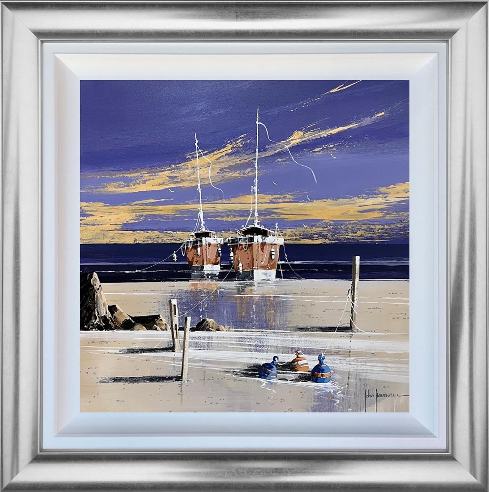 John Horsewell | Evening Moorings | Original British Art - EB London
