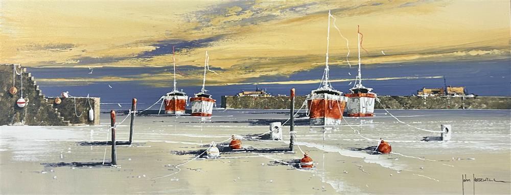 John Horsewell | Harbour Slumber | Original British Art - EB London