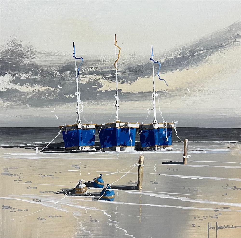 John Horsewell | Low Tide | Original British Art - EB London