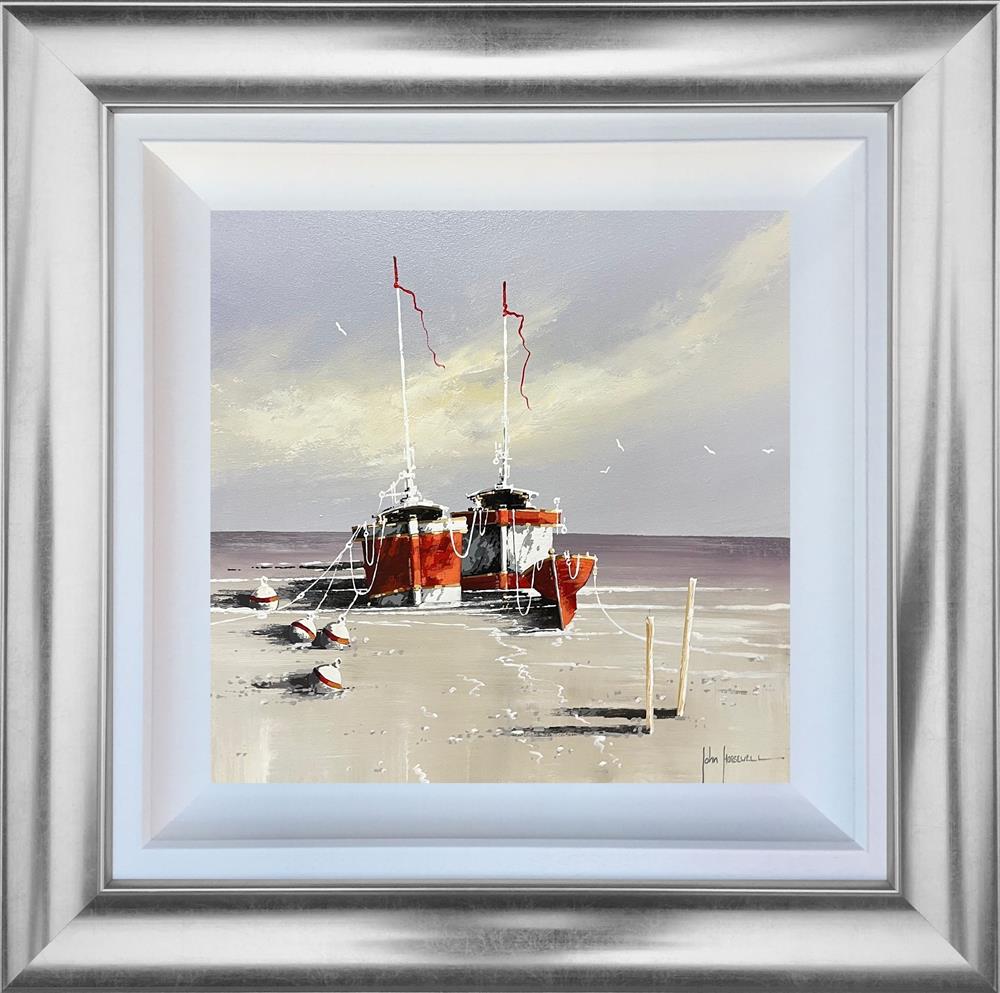 John Horsewell | Morning Moorings | Original British Art - EB London