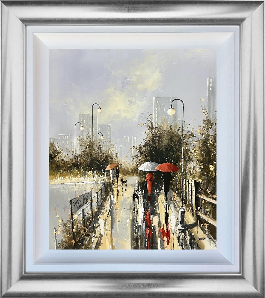John Horsewell | Rainy Day Promenade | Original British Art - EB London