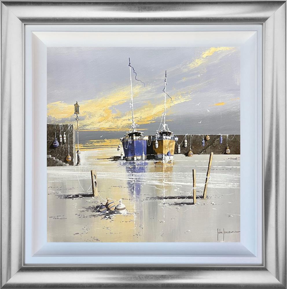 John Horsewell | Sailing Through Golden Silence | Original British Art - EB London