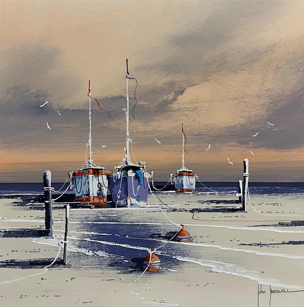 John Horsewell | Sails Resting | Original British Art - EB London