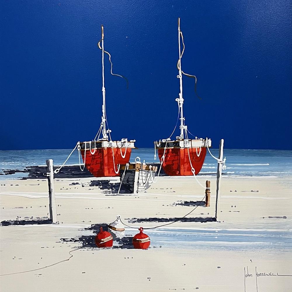 John Horsewell | Where The Ocean Breathes | Original British Art - EB London