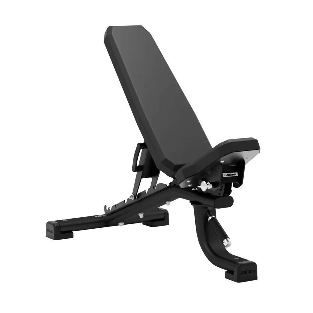 Jordan Black Adjustable Weight Bench - EB London
