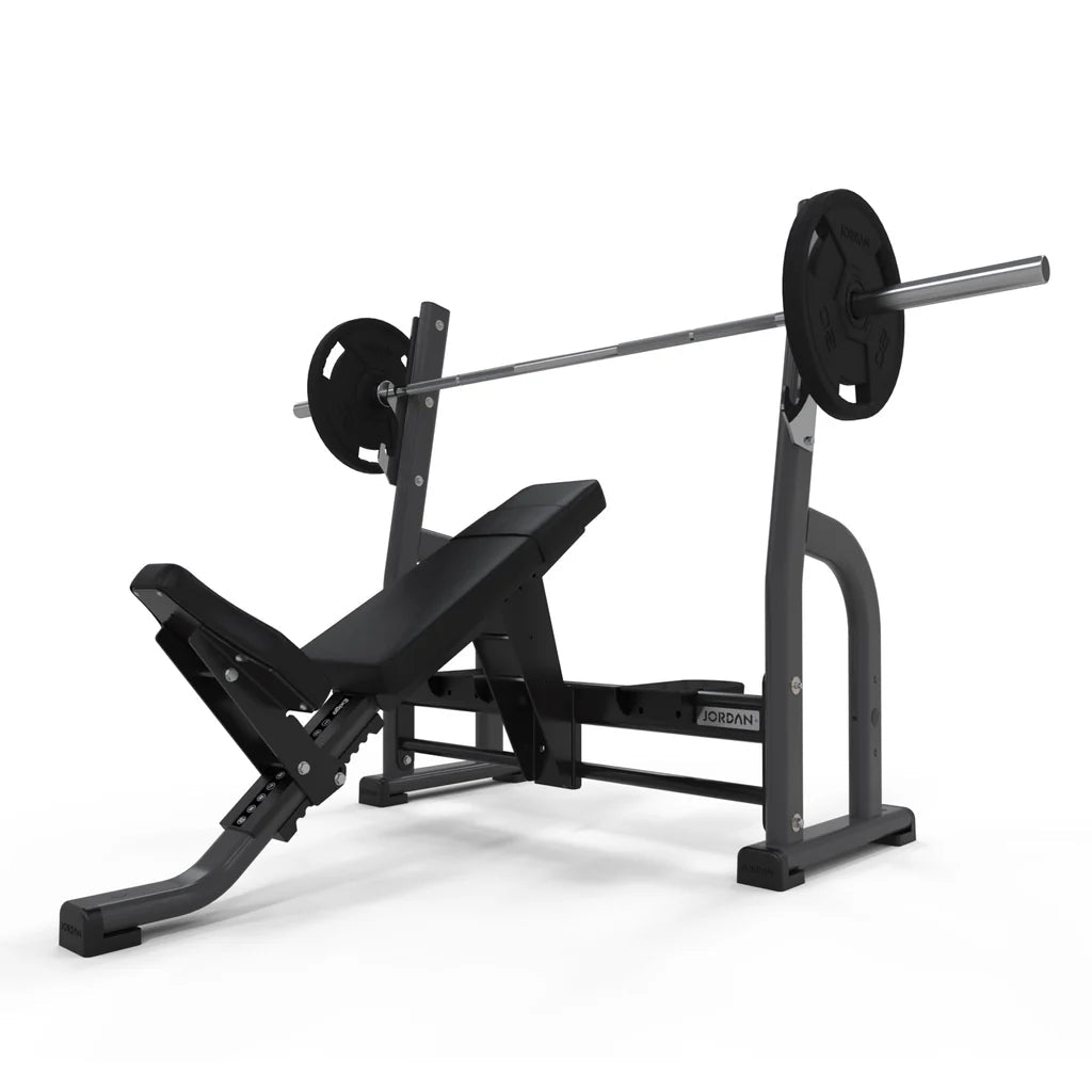 Jordan - Olympic Incline Bench for Targeted Steel Chest Strength - EB London