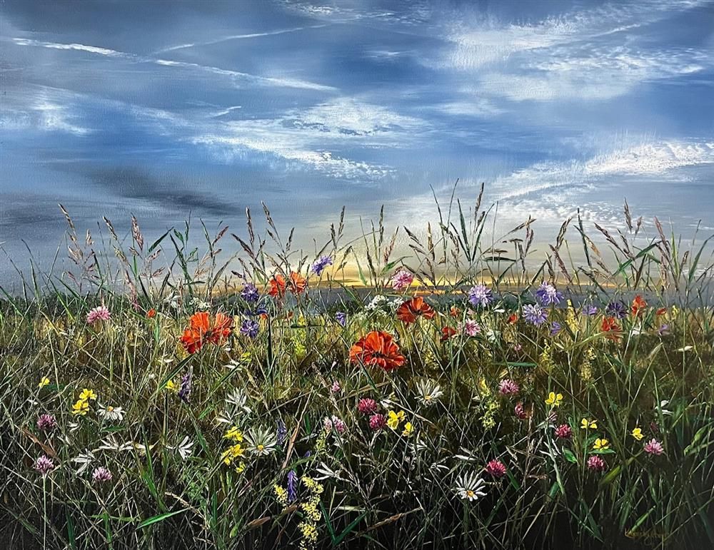 Kimberley Harris | A Calm Held In Place | Original British Landscape Art - EB London