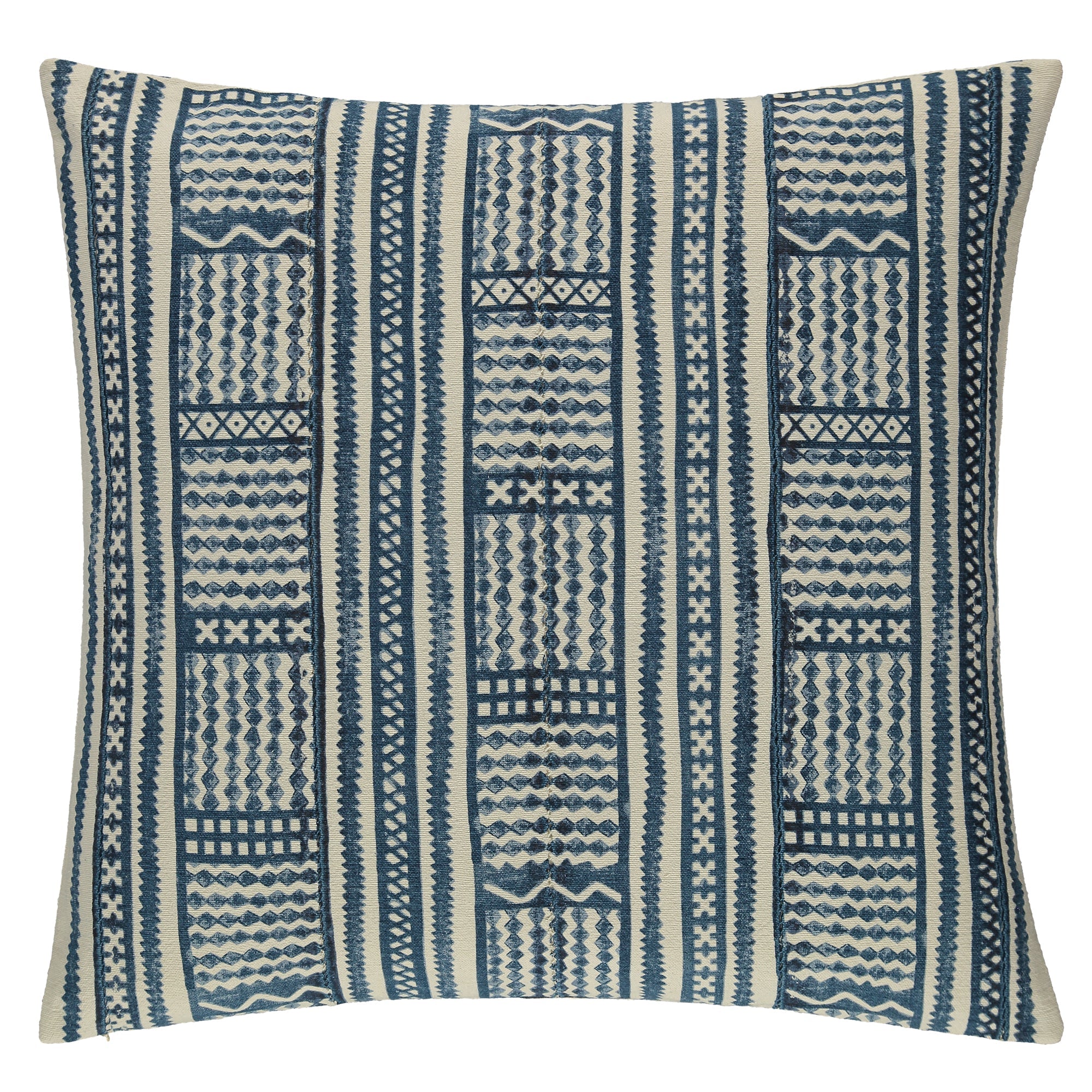 William Yeoward Kuba - Indigo 60x60 Cushion luxury cushion - EB London product image 1