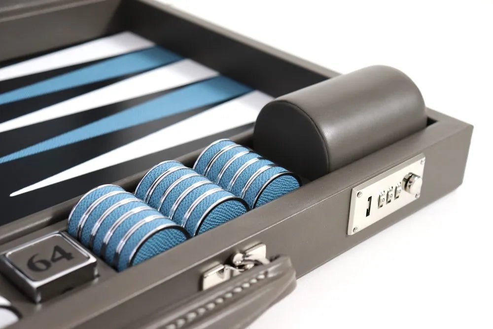 Limited Edition Bridle Hide Backgammon – Geoffrey Parker - EB London