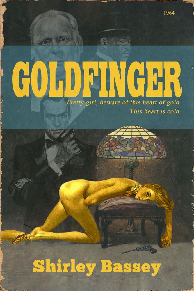 Linda Charles | 1964 - Goldfinger | Limited Edition British Art - EB London