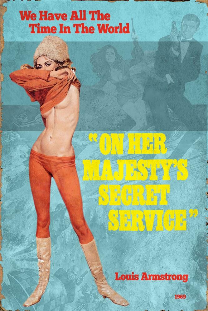 Linda Charles | 1969 - On Her Majesty's Secret Service | Limited Edition British Art - EB London