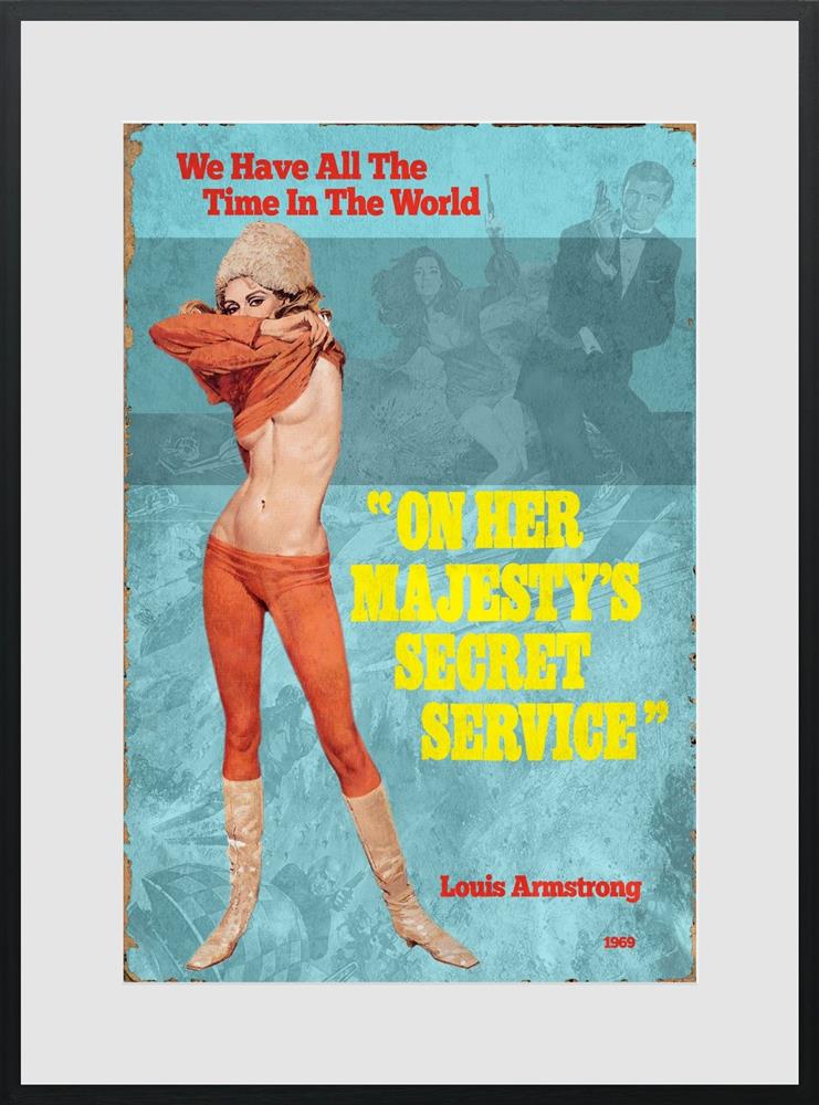 Linda Charles | 1969 - On Her Majesty's Secret Service | Limited Edition British Art - EB London
