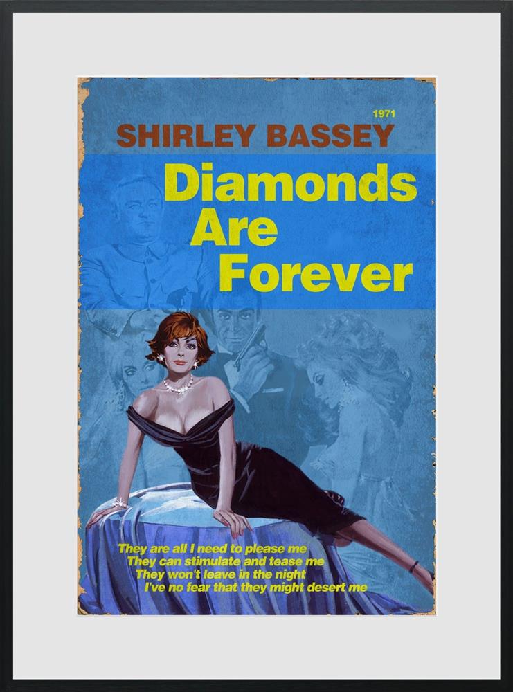 Linda Charles | 1971 - Diamonds Are Forever | Limited Edition British Art - EB London