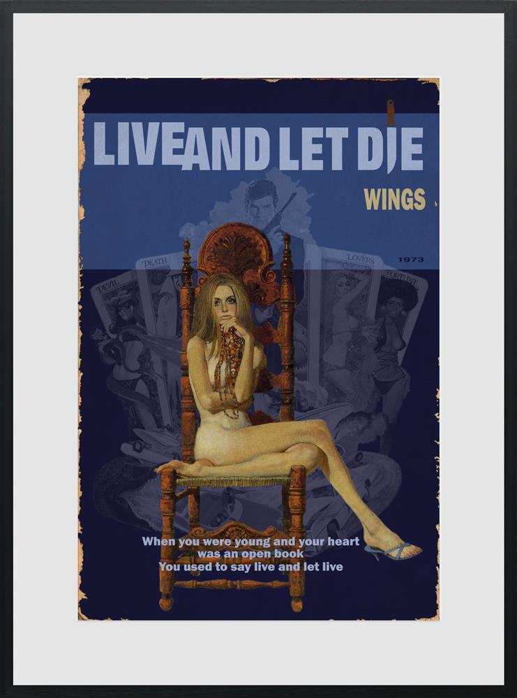 Linda Charles | 1973 - Live and Let Die | Limited Edition British Art - EB London