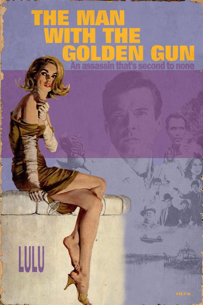 Linda Charles | 1974 - The Man With The Golden Gun | Limited Edition British Art - EB London