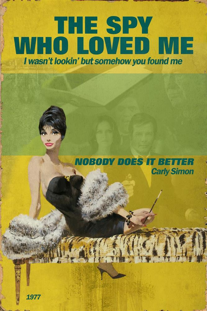 Linda Charles | 1977 - The Spy Who Loved Me | Limited Edition British Art - EB London