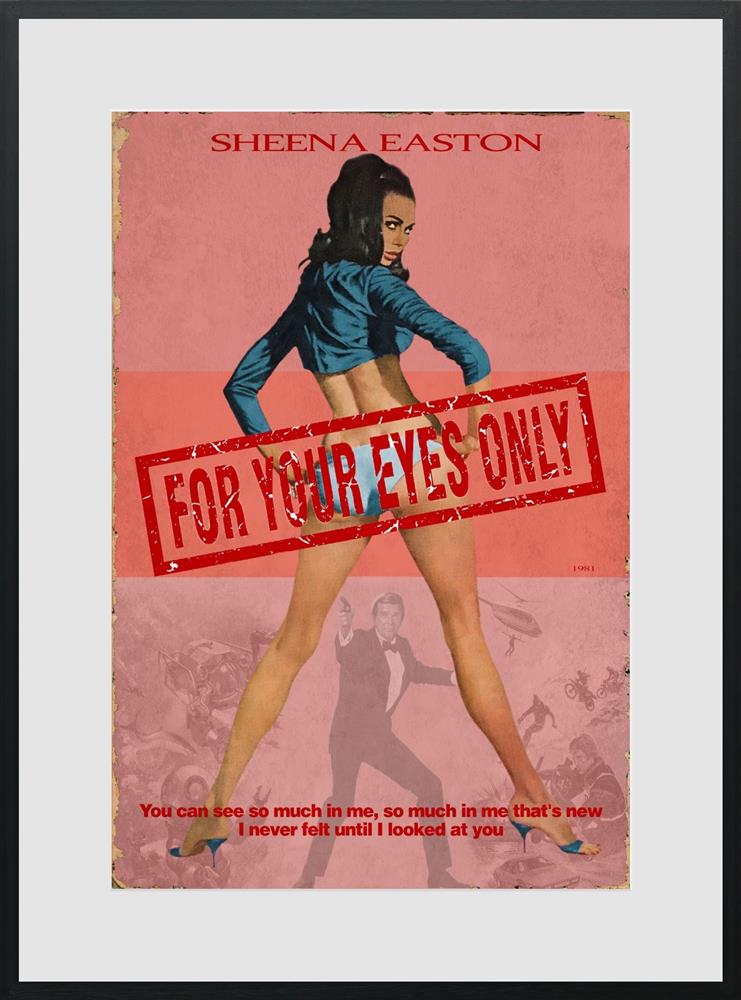 Linda Charles | 1981 - For Your Eyes Only | Limited Edition British Art - EB London
