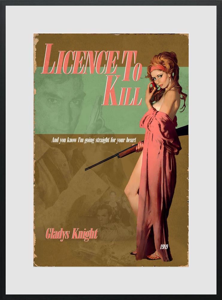 Linda Charles | 1989 - Licence To Kill | Limited Edition British Art - EB London