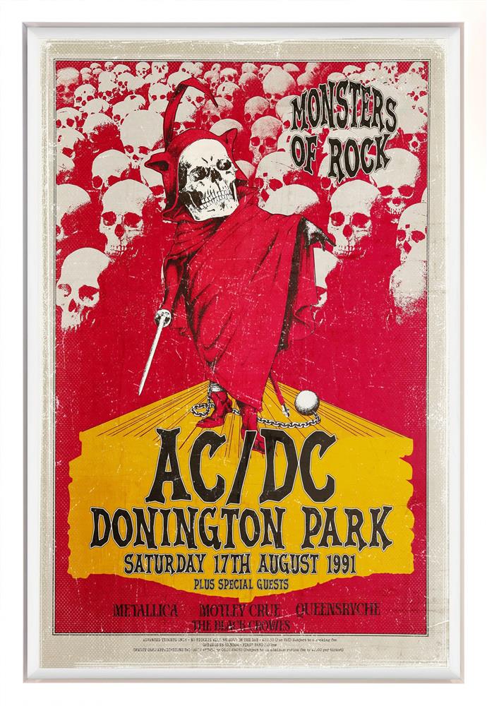 Linda Charles | AC/DC – Donington Park, August 1991 | Original British Art - EB London