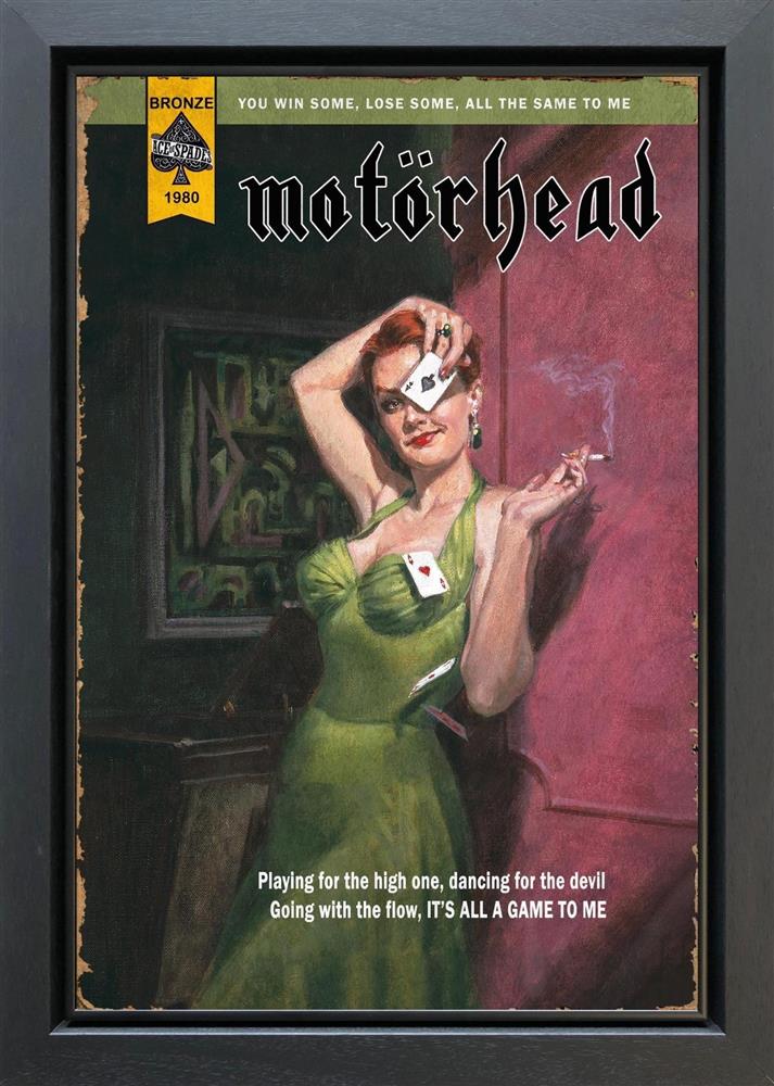 Linda Charles | Ace Of Spades | Original British Art - EB London