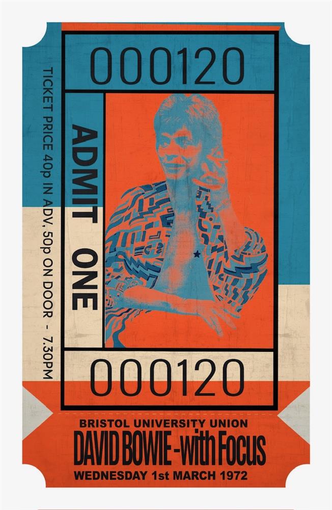 Linda Charles | Admit One - 000120 | Original British Art - EB London