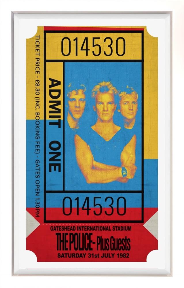 Linda Charles | Admit One - 014530 | Original British Art - EB London