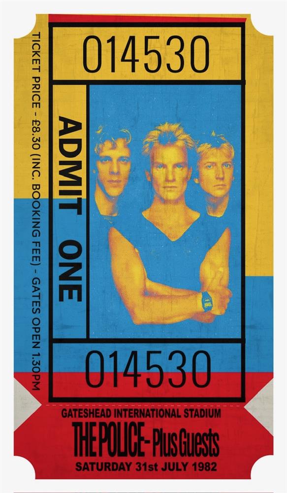 Linda Charles | Admit One - 014530 | Original British Art - EB London