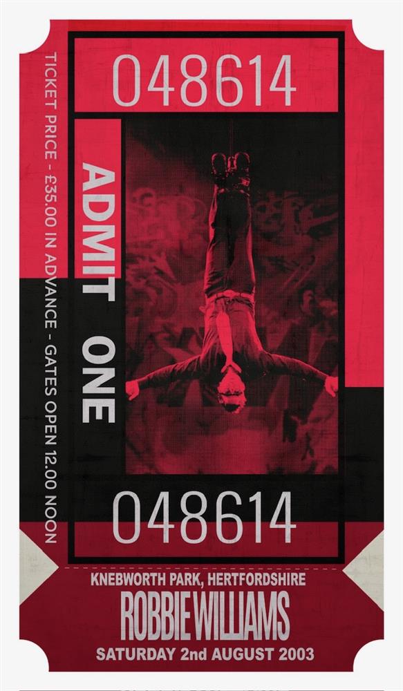 Linda Charles | Admit One - 048614 | Original British Art - EB London