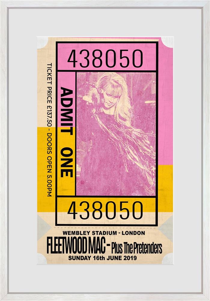 Linda Charles | Admit One - Fleetwood Mac | Limited Edition British Art - EB London
