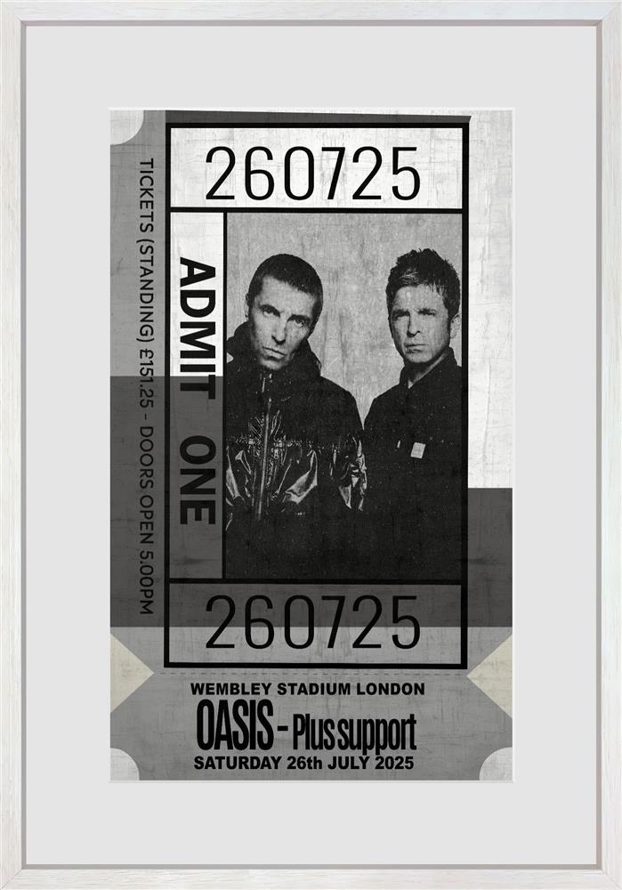 Linda Charles | Admit One - Oasis | Limited Edition British Art - EB London