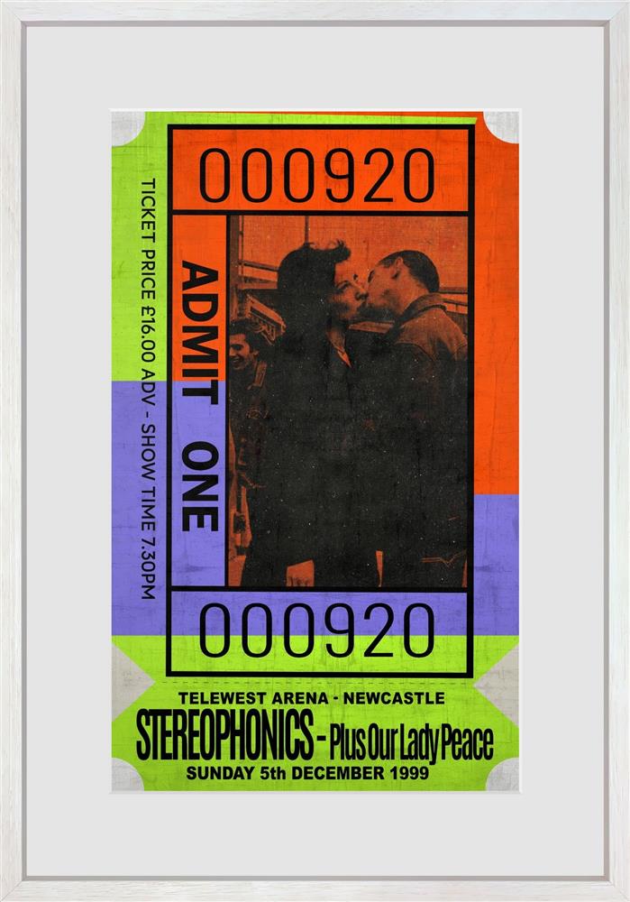 Linda Charles | Admit One - Stereophonics | Limited Edition British Art - EB London