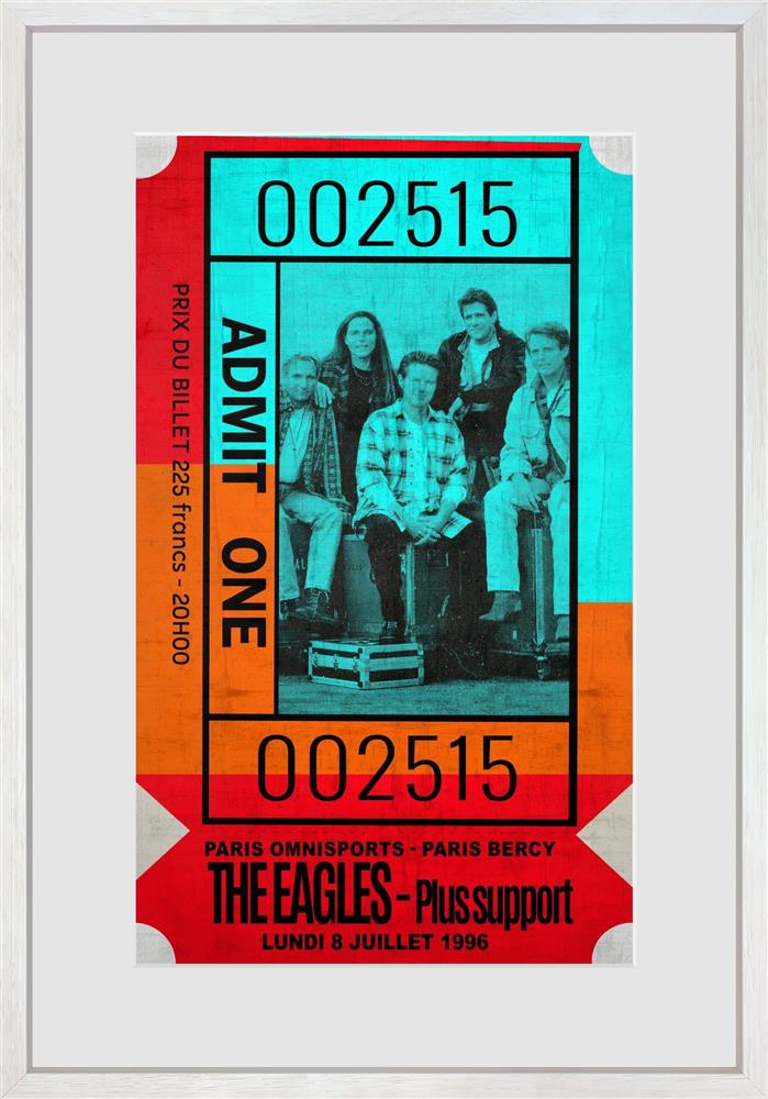 Linda Charles | Admit One - The Eagles | Limited Edition British Art - EB London
