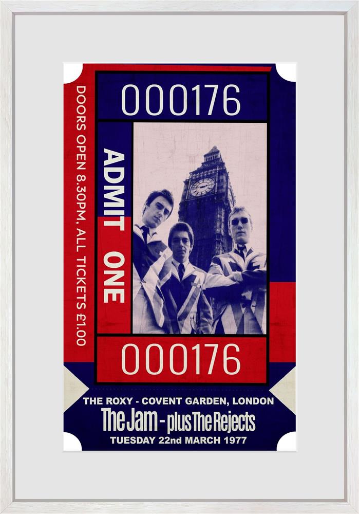 Linda Charles | Admit One - The Jam | Limited Edition British Art - EB London