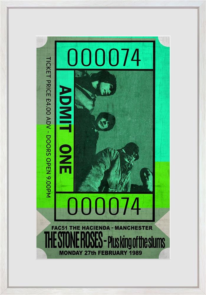 Linda Charles | Admit One - The Stone Roses | Limited Edition British Art - EB London
