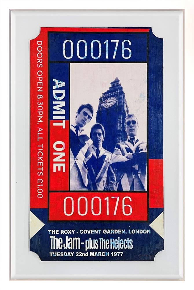 Linda Charles | Admit One Ticket - 0176 | Original British Art - EB London