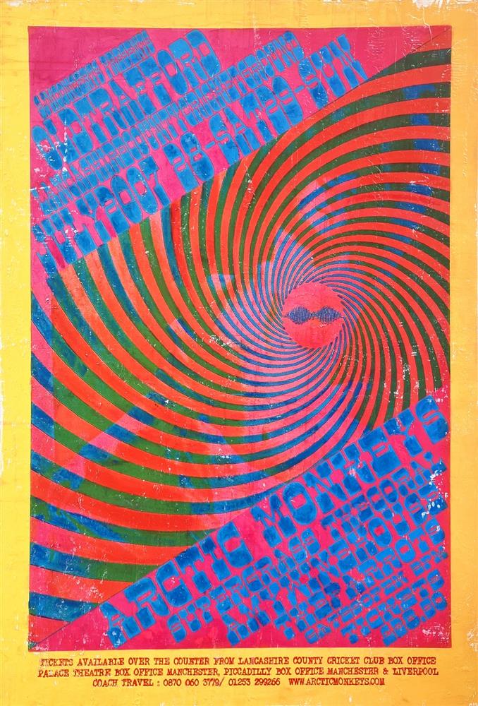 Linda Charles | Arctic Monkeys - Old Trafford 2007 | Original British Art - EB London