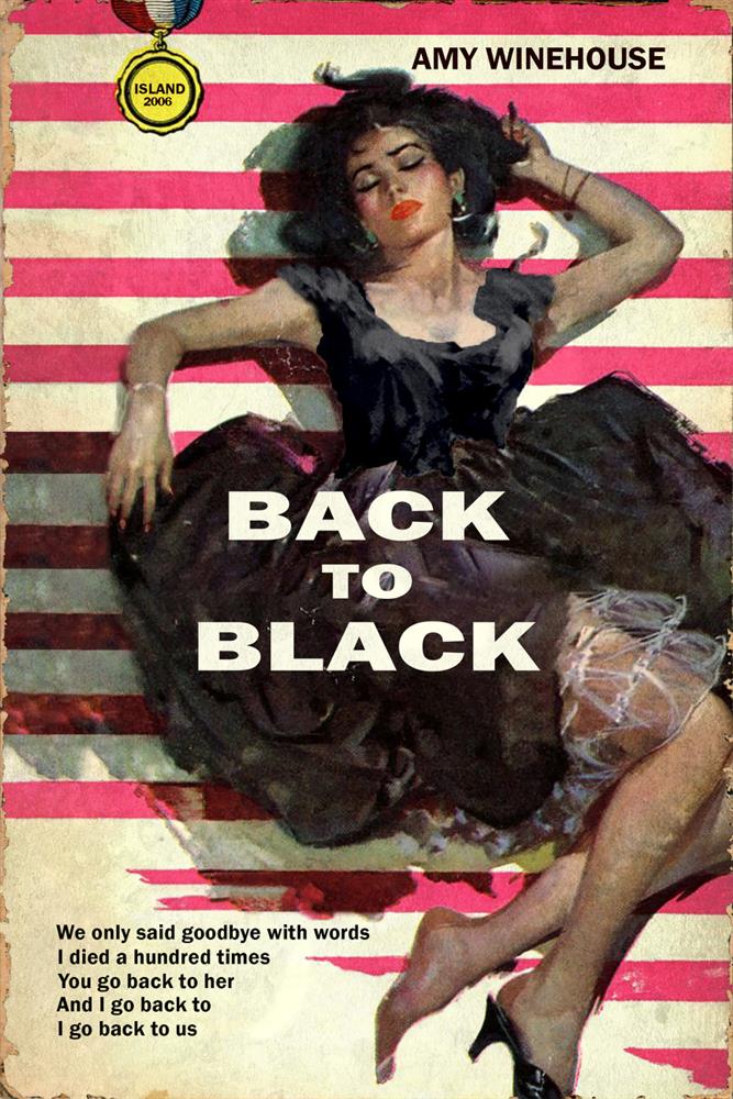 Linda Charles | Back To Black | Limited Edition British Art - EB London