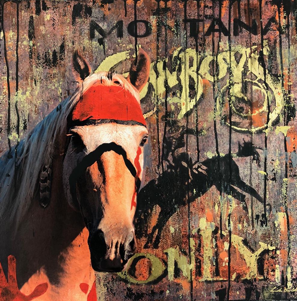 Linda Charles | Cheyenne Montana Memories | Original British Art - EB London