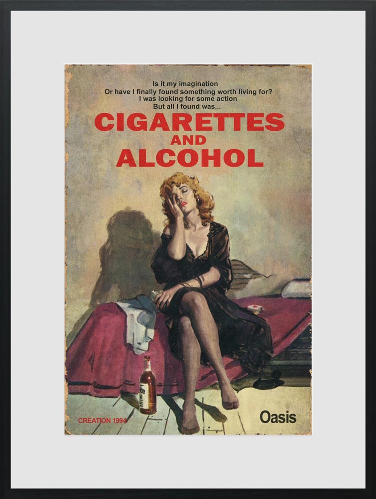 Linda Charles | Cigarettes And Alcohol | Limited Edition British Art - EB London